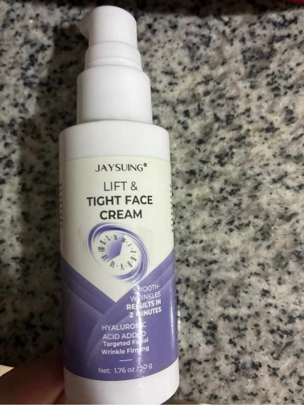 JAYSUING Lift & Tight Face Cream - White & Lavender Bottle